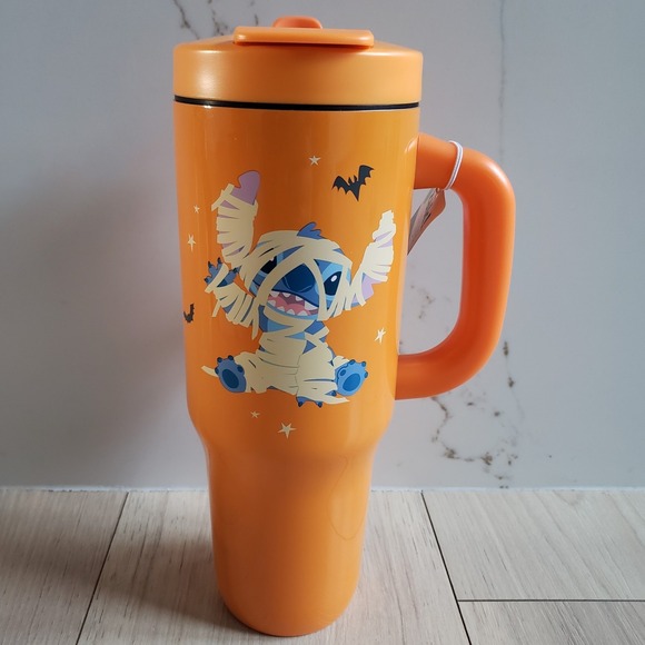 Zak Designs Other - Disney‎ Stitch Halloween 40oz Zak Tumbler Trick Or Treat 2-in-1 Lid Cup NWT